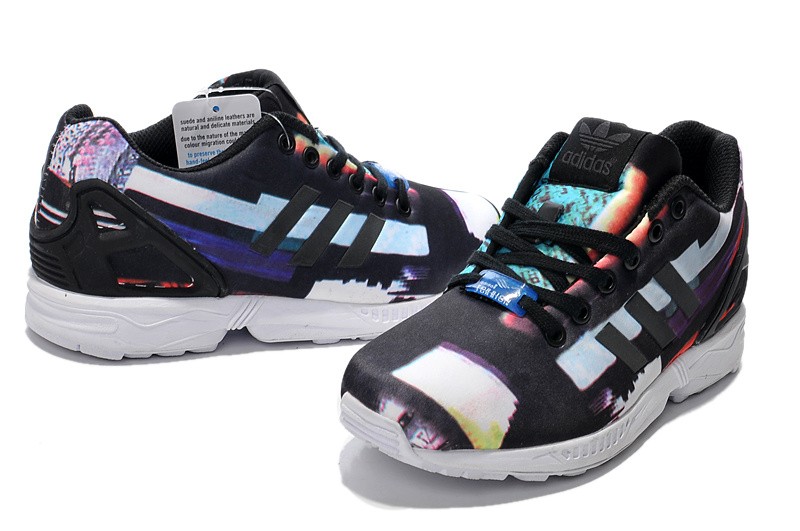 adidas zx flux custom fleuri femme